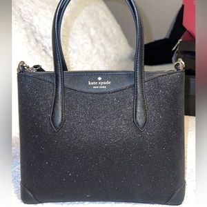 Black Sparkly Kate spade Purse